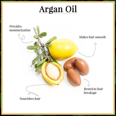 Argan Oil Hair Serum for Frizz Control