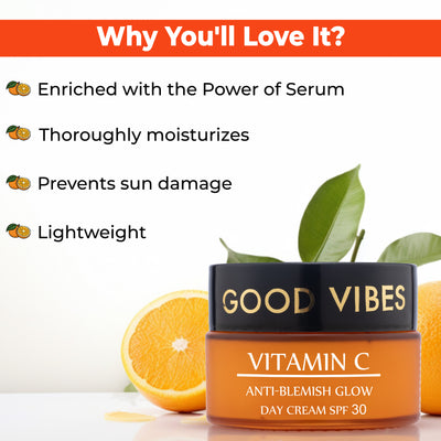 Anti Blemish Glow Vitamin C Day Cream with SPF 30 -80g