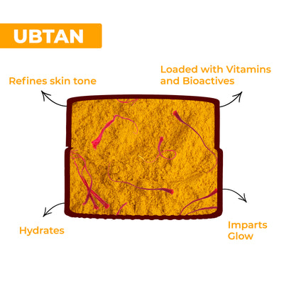 Ubtan De-Tan Glow Light Day Cream - 80g