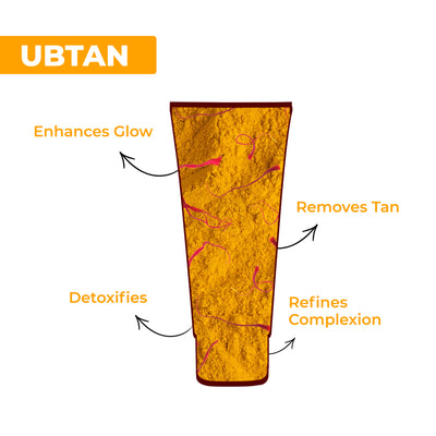 Ubtan De-Tan Glow Face Wash - 100ml