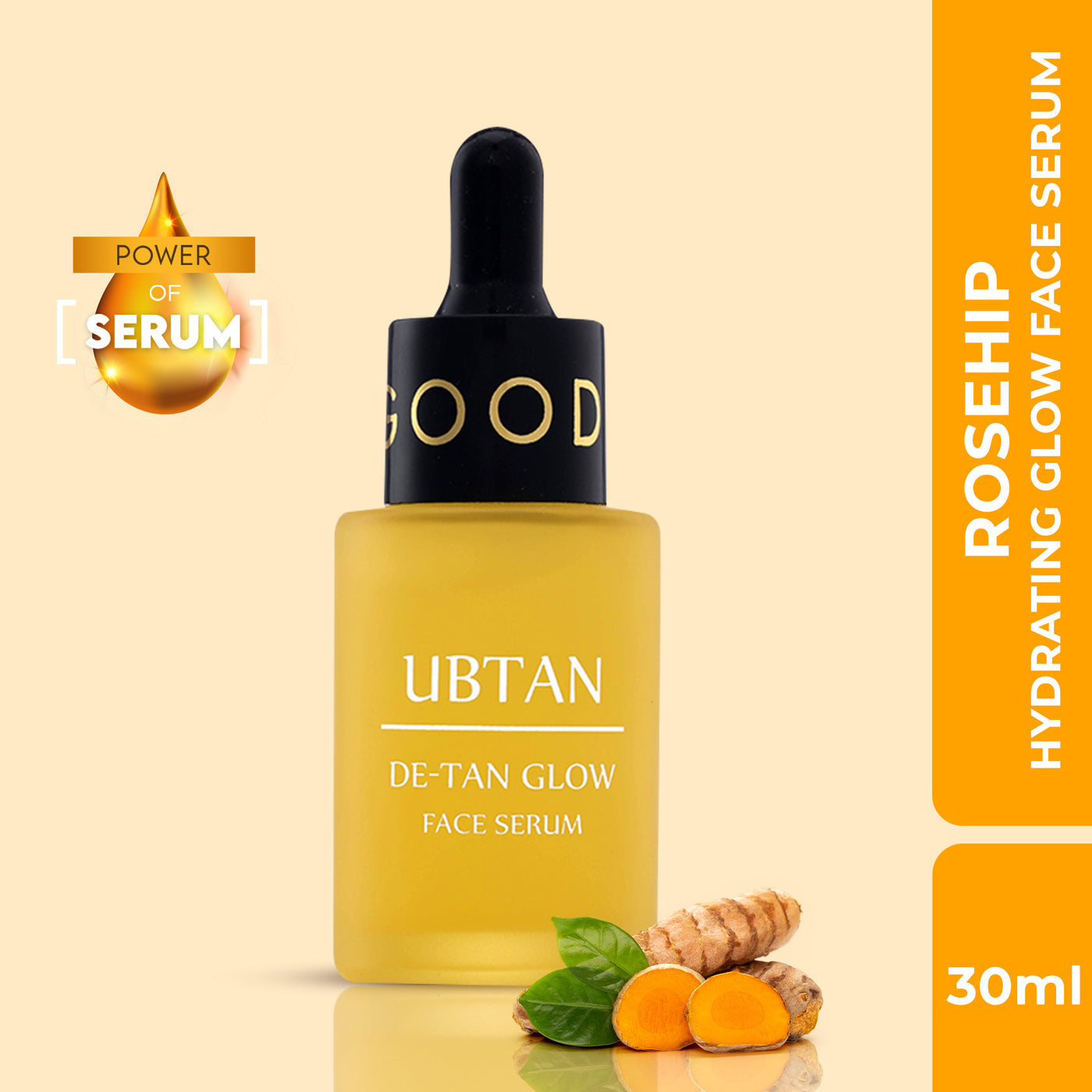 Ubtan De-Tan Glow Face Serum - 30ml